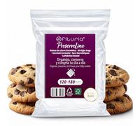 Sacchetti ZIP Trasparenti 120x180 mm con Chiusura Ermetica, Sacchetti con Zip per Alimenti, Snack, Congelamento e Organizzazione di Cucina e Viaggio - Ofituria (300 Sacchetti)