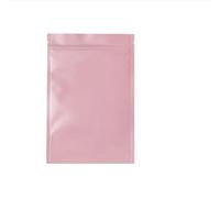 Sacchetti Ziplock, Buste piatte con chiusura a zip in alluminio multicolore varie dimensioni 50 pezzi stampa oro richiudibili autosigillanti(Multicolor,10x15cm)
