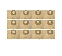 Sacchetto Antipolvere Di Ricambio Con Filtro HEPA, Compatibile Con Aspirapolvere Karcher, MV3 WD3 WD3200 WD3300 A2204 A2656 WD3.500P SE4001 SE4002(12pcs)