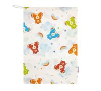 SACCHETTO ASILO nido 100% Cotone 46x60cm ricamo ideale per contenere sacco nanna