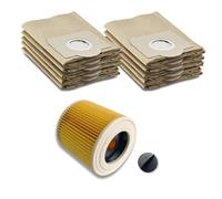 Sacchetto Aspirapolvere Filtro per Kärcher Bagnato a Secco WD 3 WD3 Mv 3 MV3