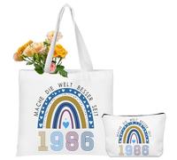 Sacchetto cosmetico personalizzato delle donne di compleanno, 40, A