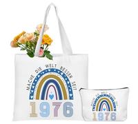 Sacchetto cosmetico personalizzato delle donne di compleanno, 50, A