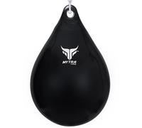 Sacchetto da Boxe ad Acqua 18 pollici (45 cm) Nero - Sacco da Boxe Sospeso Resistente per Allenamento, Kickboxing, MMA, Muay Thai - Sacco Riempibile d’Acqua Durevole con Montaggio Facile