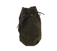 Sacchetto da cintura portatile vintage stile medievale con cordoncino, per cosplay, dices bag Suedes Coin Portafoglio in vita medievale, Colore verde, taglia unica