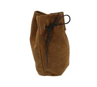 Sacchetto da cintura portatile vintage stile medievale con cordoncino, per cosplay, dices bag Suedes Coin Portafoglio in vita medievale, marrone, taglia unica