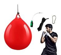 Sacchetto da punzonatura pieno di acqua con iniettore d'acqua - boxe | e ganci rosso acqua, d'acqua pesanti per la boxe addestrando bambini giovani, adulti liberi