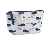 Sacchetto della borsa della moneta del cotone del tessuto molle con la chiusura lampo, mini borsa del cambiamento della borsa del sacchetto del telefono, borsa del trucco del lavaggio della cassa del
