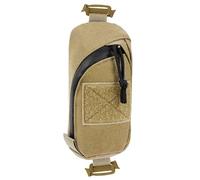 Sacchetto di accessori tattici molle, tasche per telefono EDC tracolla zaino in spalla, cintura militare per sport all'aria aperta, caccia, cachi., 16*11*5 cm, Classico