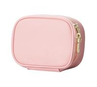 Sacchetto di bellezza illuminato, organizzatore di stoccaggio cosmetico compatto, controllo tattile con specchio LED, organizzatore di trucco leggero con illuminazione intelligente, borsa chic dal