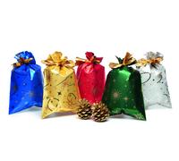 Sacchetto di cellophane Stelle 25x40 cm