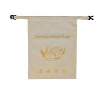 Sacchetto di cera d'api per il pane con nastro elastico, imballaggio in cotone biologico per uso alimentare, per lievito naturale, soluzione di conservazione sostenibile per la cucina