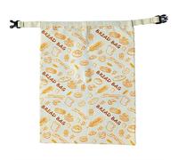 Sacchetto di cera d'api per il pane con nastro elastico, imballaggio in cotone biologico per uso alimentare, per lievito naturale, soluzione di conservazione sostenibile per la cucina