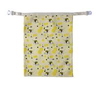 Sacchetto di cera d'api per il pane con nastro elastico, imballaggio in cotone biologico per uso alimentare, per lievito naturale, soluzione di conservazione sostenibile per la cucina