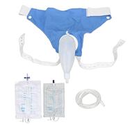 Sacchetto di drenaggio per urina, 1000 ml, 2000 ml, Raccoglitore di urina in Silicone, Supporto per orinatoio, Pantaloni per incontinenza, riutilizzabili, Borsa Regolabile per urina Maschile, a Prova