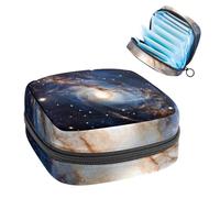 Sacchetto di immagazzinaggio del tovagliolo sanitario,Borsa mestruale,Sacchetto del cuscinetto,Universo sogno e pianeta del cielo,sacchetto del periodo