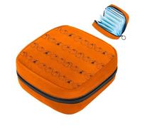 Sacchetto di immagazzinaggio del tovagliolo sanitario sacchetto mestruale della tazza del sacchetto delle ragazze viaggio grande capacità di trucco assorbenti igienici, Turchia uccello felice
