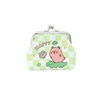 Sacchetto di immagazzinaggio del trasduttore auricolare del fumetto Capybara borsa del cambiamento della borsa della moneta sacchetti della moneta del raccoglitore di modo dei soldi con il bacio del