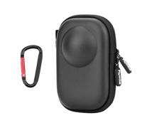 Sacchetto di immagazzinaggio portatile per Insta360 X6 duro PU Scatola protettiva antiurto antipolvere Custodia da viaggio con moschettone per Insta360 X6 Accessori della fotocamera