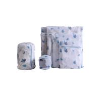 Sacchetto di lavaggio a maglie spesse con chiusura a cerniera, organizer per biancheria per tessuti delicati, anti deformazione, per biancheria