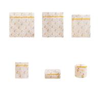Sacchetto di lavaggio a maglie spesse con chiusura a cerniera, organizer per biancheria per tessuti delicati, anti deformazione, per biancheria