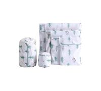 Sacchetto di lavaggio a maglie spesse con chiusura a cerniera, organizer per biancheria per tessuti delicati, anti deformazione, per biancheria
