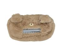 Sacchetto di peluche per la matita di orso, cartone animato per cani, custodia di grande capacità per la scuola, bel cartone animato per cani sacchetto di orso per bambini, Little Bear