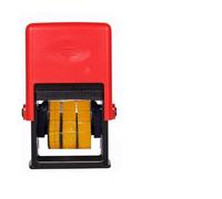Sacchetto di plastica for alimenti portatile Bottiglia Lattina di metallo Timbro con data Nero Inchiostro ad asciugatura rapida Stampante for data Stampante for sigilli Solido punteggiato(Solid Line F