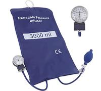 Sacchetto Di Pressione per Infusione Di Sangue, Nessuna Perdita Buona Tenuta All 'Aria 3000Ml Sacchetto Di Infusione Di Pressione con Pompa e Calibro per il Primo Soccorso Clinico, HUANGHAIQIU