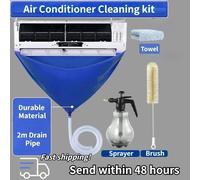 Sacchetto di pulizia del condizionatore d'aria sacchetto di scarico impermeabile per il lavaggio del sacchetto dell'acqua dell'aria condizionata Kit di pulizia Ac strumenti per la pulizia dell'aria 1p