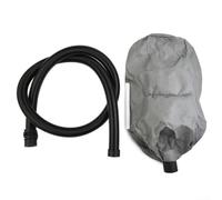 Sacchetto di raccolta della polvere+2m Tubo per Cartongesso Levigatrice Macchina Vacuum Sacchetto di Raccolta di Polveri Macchina Levigatrice a Muro Accessori Collettore