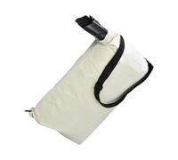 Sacchetto di raccolta sottovuoto per foglie di grado professionale, 5 l, in tessuto resistente, con guarnizione antipolvere, adatta a più modelli di ventilatori, borsa da collettore industriale per