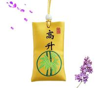 Sacchetto di sale spirituale buddista, classico talismano cinese | Collana buddista dalla Cina | Talismano cinese classico per speranza, prosperità, protezione nel guardaroba, uffici