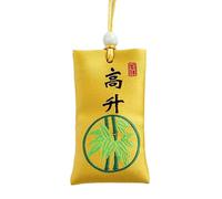 Sacchetto di sale spirituale buddista | Sale spirituale con bustina | Collana buddista dalla Cina | Collana spirituale sacchetto di sale per denaro | Talismano cinese classico per speranza,