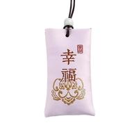 Sacchetto di sale spirituale buddista | Sale spirituale con bustina | Collana buddista dalla Cina | Collana spirituale sacchetto di sale per denaro | Talismano cinese classico per speranza,