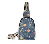 Sacchetto di San Valentino dell'annata di costellazione alla moda per le donne borsa a tracolla impermeabile per l'escursionismo