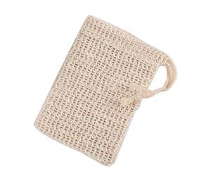 Sacchetto di sapone per sapone esfoliante sacchetti di sapone in sisal naturale sacchetto di risparmio sapone doccia bagno portasapone borse utili e alla moda