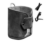Sacchetto di stoccaggio per auto - organizer portatile per cruscotto, supporto leggero per telefono | design Sleek Mesh Holder Design, tema interno automatico, funzione di gancio versatile, accessorio