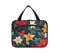 Sacchetto di trucco di viaggio appeso misto di Natale con il gancio, borsa multifunzionale di trucco del progettista per il viaggio deve viaggiare bolsos para Hombre L