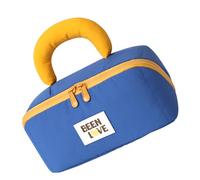 Sacchetto di trucco di viaggio di grande capacità di disegno del cuscino del fumetto Sacchetti portatili organizzati cosmetici di nylon per la custodia di trucco di stoccaggio degli articoli da to