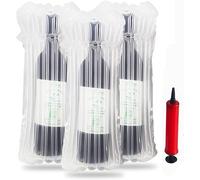 Sacchetto di vino, Bubble Bag, protezione per bottiglia di vino, pellicola a pluriball, protezione per bottiglie, confezione da 10 pezzi