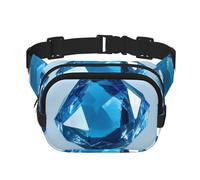 Sacchetto di vita alla moda alla moda del modello di cristallo blu, borsa messenger unisex di sport di viaggio