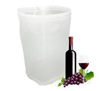 Sacchetto filtro in nylon - Sacchetto a rete riutilizzabile per succo e latte | Filtro fine per tè e noci | 8 misure per sopracciglia e produzione di vino | Filtro per alimenti per prodotti alimentari