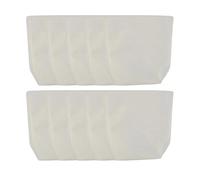 Sacchetto Filtro In Tessuto Lavabile, Compatibile Con Einhell, Power X-Change TE-VC 18 Li-Solo E TE-HV 18/06 Li-Solo Aspirapolvere Portatile Senza Fili(10pcs)