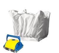 Sacchetto Filtro Piscina | Sostituzione del Sacchetto Vuoto in Cotone | Pulisce Pulizia Spa Lavabile | Sacchetti Ricette Foglie Riutilizzabili per Vuoto Della Piscina, Rete Di Pulizia Spa,