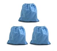 Sacchetto filtro riutilizzabile per aspirapolvere, adatto per Parkside, Aqua per Vac, Bosch, Hercules, Lavor, Hoover, Nevac, Synchro, confezione da 3