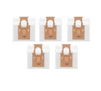 Sacchetto for la polvere, compatibile con Ecovacs Deebot OZMO T8 AIVI, T9 AIVI, T8 Max, T9 Max, T8 Max+, T9 Power, N8, N8 Pro, N8 Plus, accessori for aspirapolvere Parti(6 pcs)