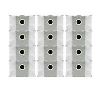 Sacchetto for la polvere, compatibile con ECOVACS DEEBOT X11 OmniCyclone, accessori for aspirapolvere robot pezzi di ricambio(12 PCS)
