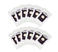 Sacchetto for la polvere, compatibile con Electrolux E201B, compatibile con sacchetti Philips FC8021 S-bag GR201 AEG, compatibile con S-bag FC9000 FC9049 HR8500 HR8350 FC9150 (Color : 12 PCS)