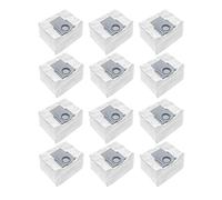 Sacchetto for la polvere compatibile con Xiaomi Roborock S8 Pro Ultra /S7 MaxV Ultra / Q5+ / Q7+ / Q7 Max+ / T8 Accessori for aspirapolvere robot Parti (Color : 12PCS)